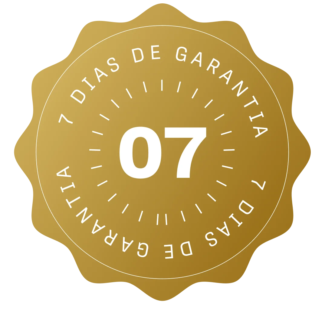 Selo 7 dias de garantia